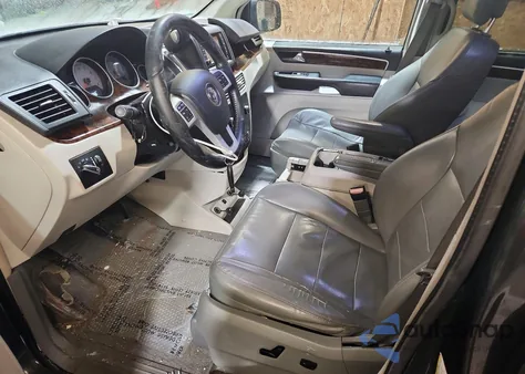 2012 Volkswagen Routan Sel Premium z USA, uszkodzony, nr VIN 2C4RVADG1CR323294